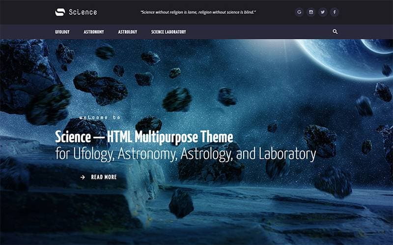 12 Spectacular Sci-Fi Designs For Your Own Conquest Of Web Spaces